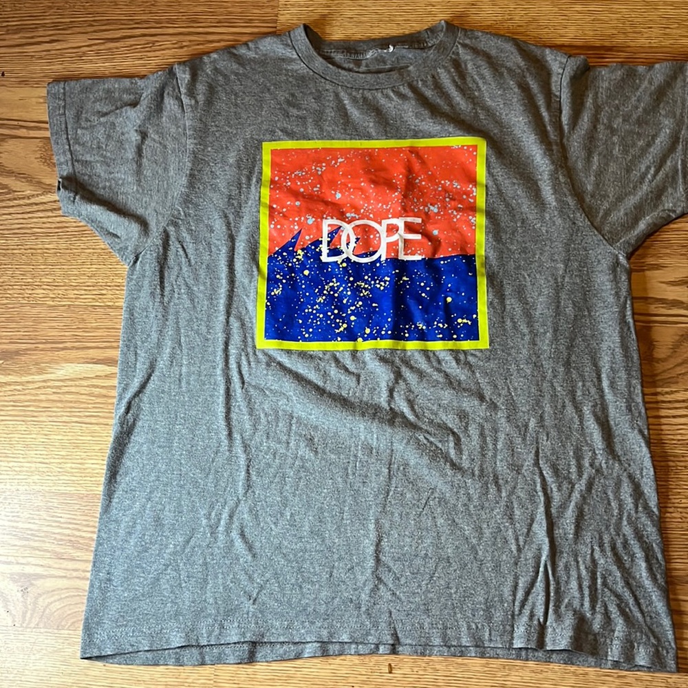 Mens L DOPE Tshirt